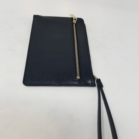 Kate Spade NEW Black Zip Wristlet Fits Phone - Picture 4 of 13